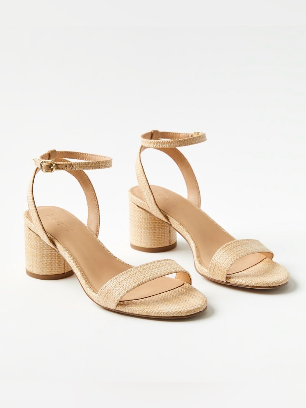 LOFT Raffia Heel